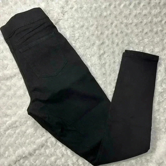Old Navy Womens Super Skinny Mid-Rise Jegging Black Jeans - Picture 3 of 11